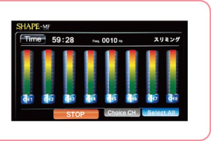 タッチパネル画面
