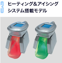 3.ヒーティング＆アイシングシステム搭載モデル