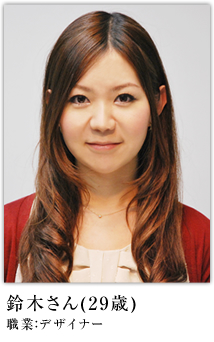 バスト全体になじませる