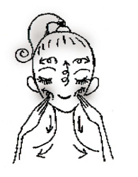 軽くマッサージをしながら行うとより効果的